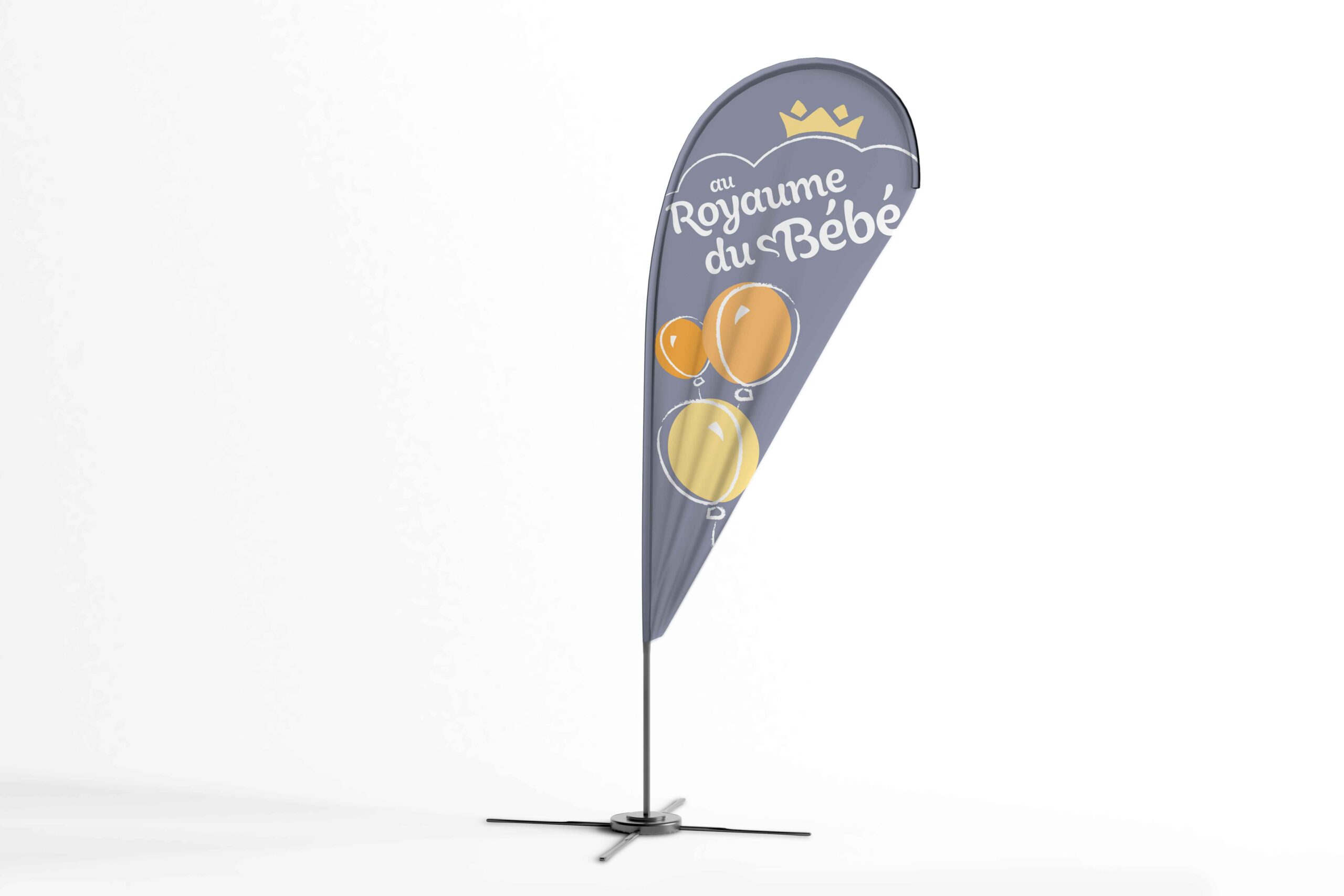Royaume du bebe_Apex_Beach Flag